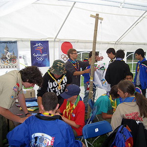 Olympic Spirit Among Young Scouts