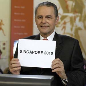 Singapore to Host the 1st Summer Youth Olympic Games in 2010